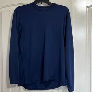 PATAGONIA Capilene Long Sleeve Base Layer Mens Navy Blue Shirt Sz M